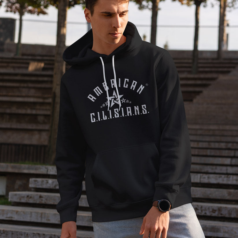 "AMERICAN C.I.L.I.S.I.A.N.S." Hoodies (Black)