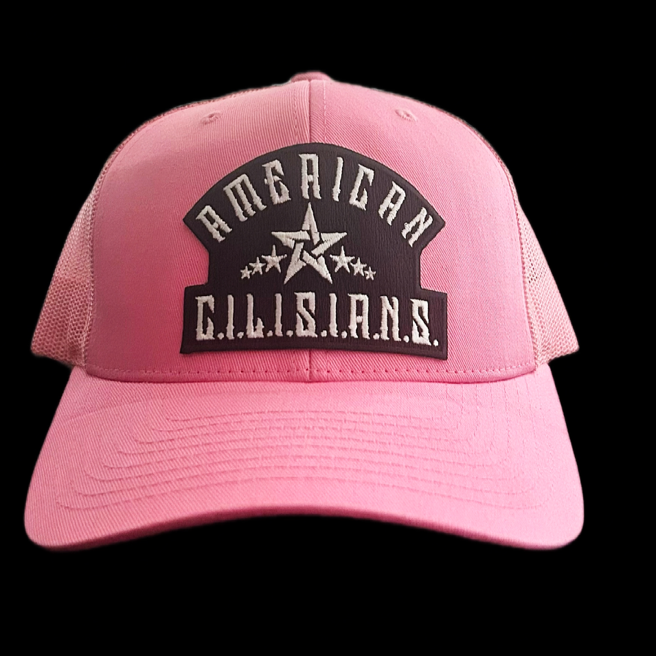 "AMERICAN C.I.L.I.S.I.A.N.S." Snapback (Pink)