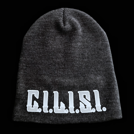 "C.I.L.I.S.I." beanie w/OG font (Dark Gray)