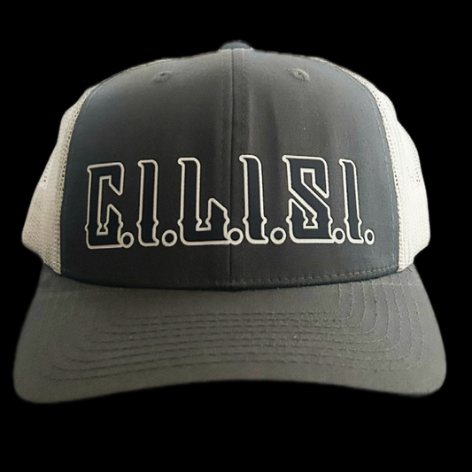 "C.I.L.I.S.I" Snapback w/Black OG font (Dark Gray)