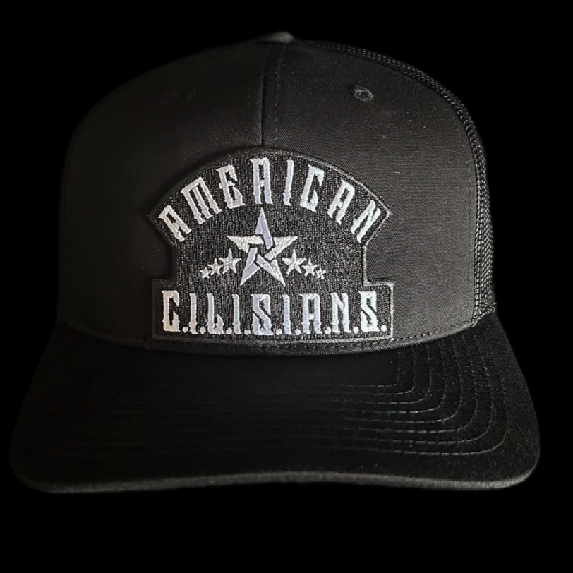 "AMERICAN C.I.L.I.S.I.A.N.S." Snapback (Black)