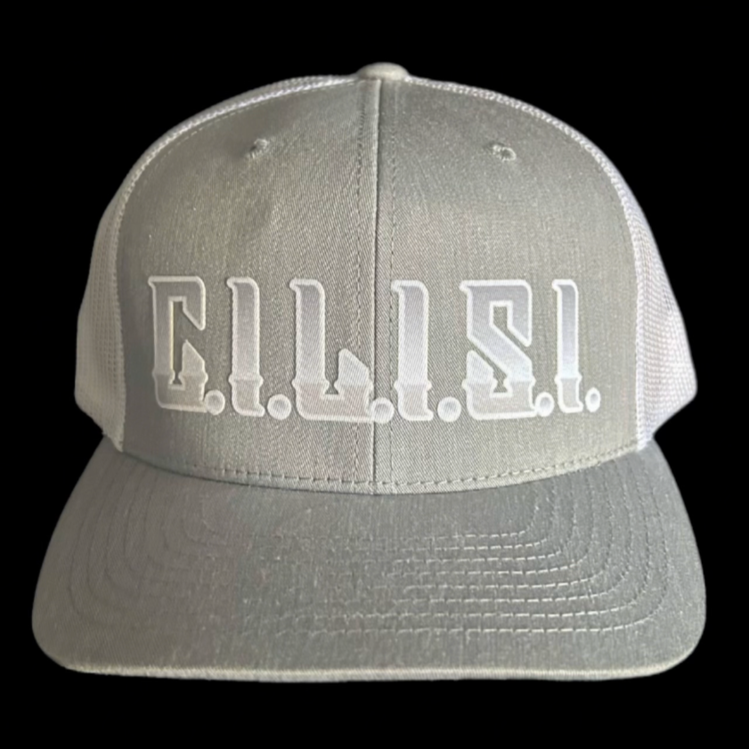 "C.I.L.I.S.I." Snapback  w/OG font (Light Gray)